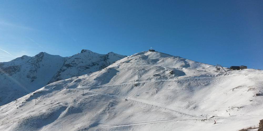 Premières neiges à Saint-Lary