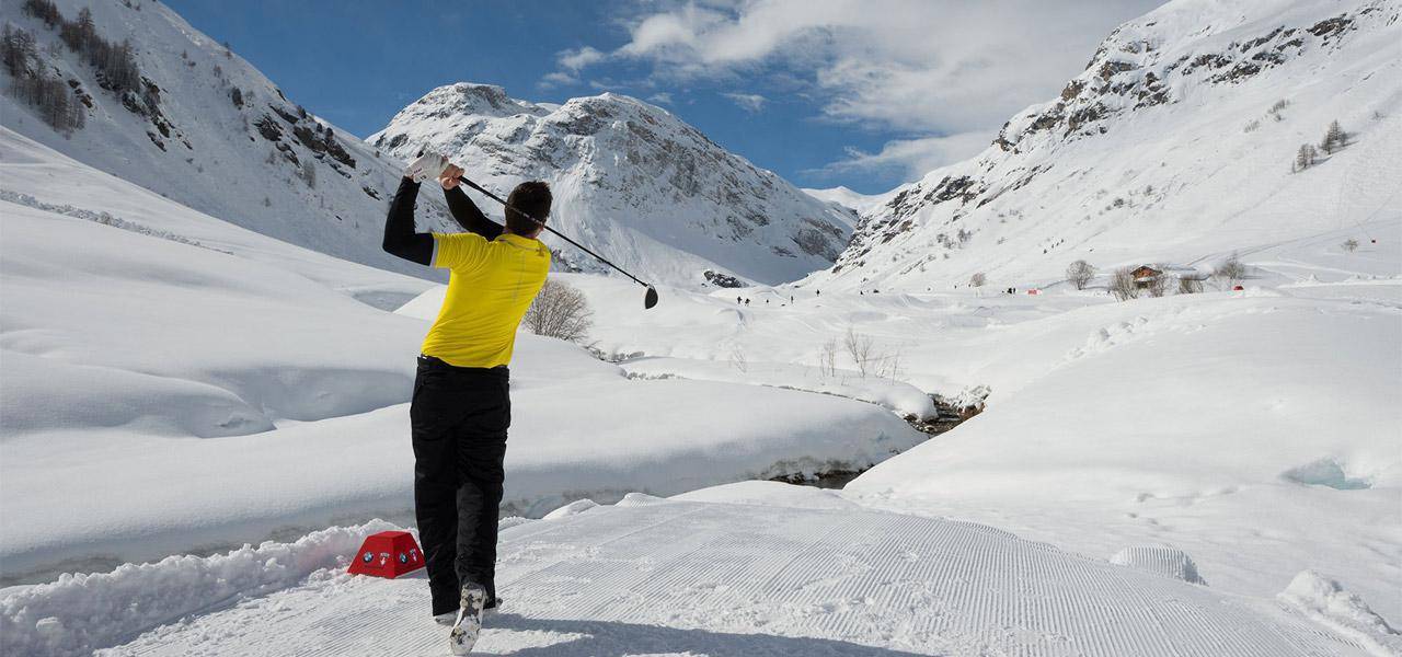 Bientôt le printemps : Ski de randonnée et Golf à Val d’Isère