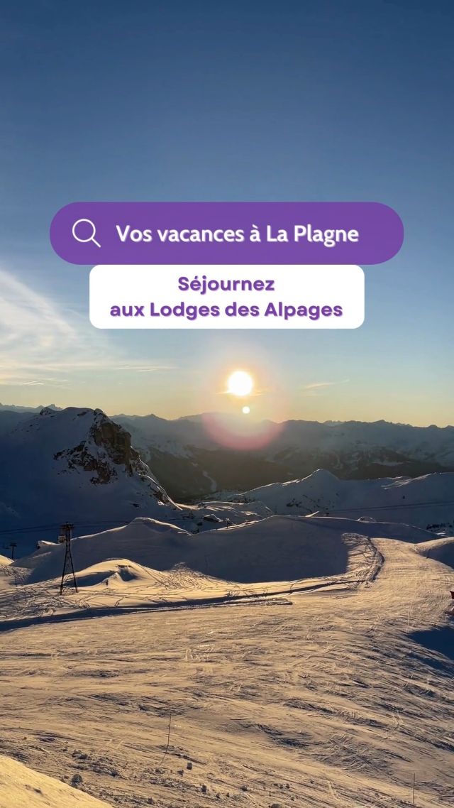 Avis aux amateurs de ski ⛷

Avez-vous déjà réservé vos séjours d'hiver ?

Si ce n'est pas le cas, voici une première idée pour des vacances à la neige en famille ❄

On vous propose de partir aux Lodges des Alpages, dans la belle station de La Plagne ! 
Avec ses 225km de pistes, ses 73 remontées mécaniques et son ouverture sur le domaine Paradiski, vous aurez de quoi glisser durant des journées entières 🏂

En fin de journée, rentrez les skis aux pieds jusqu'aux Lodges afin de faire le plein d'énergie avant de repartir pour un tour.

Petites et grands seront comblés dans cette station ou les activités sont multiples ✨

Réservez-vite votre séjour 👉🏼 https://bit.ly/lodgeslaplagne-hiver2024

. . . . . . . . . . . . . . . . . . . . . . . . . . . . . . . . . . . . . . . .

#vacancesdhiver #montagne #laplagne #skilover #ski