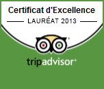 certificat excellence 2013