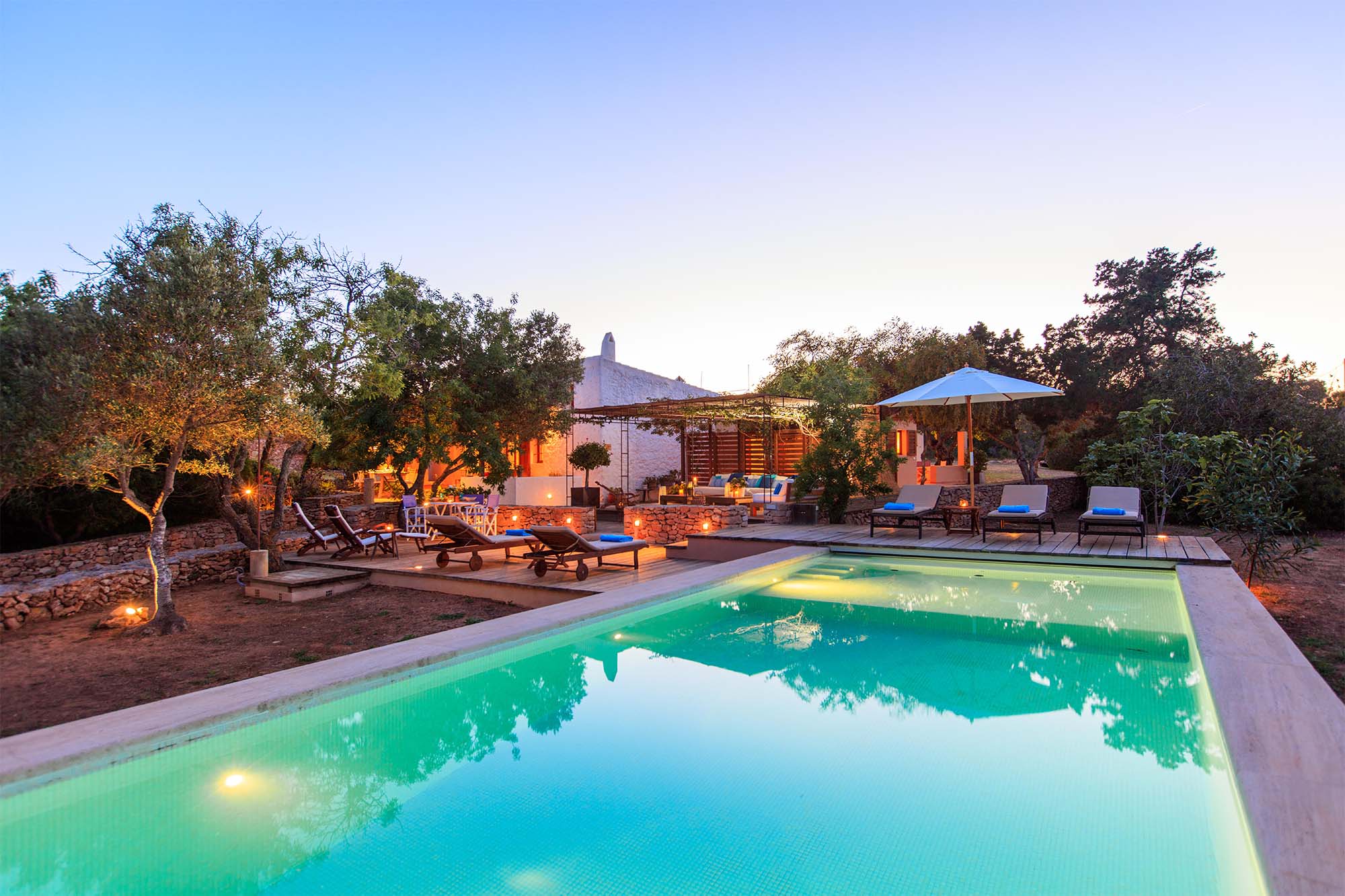 Swimming pool of the Punta Formentor Villa