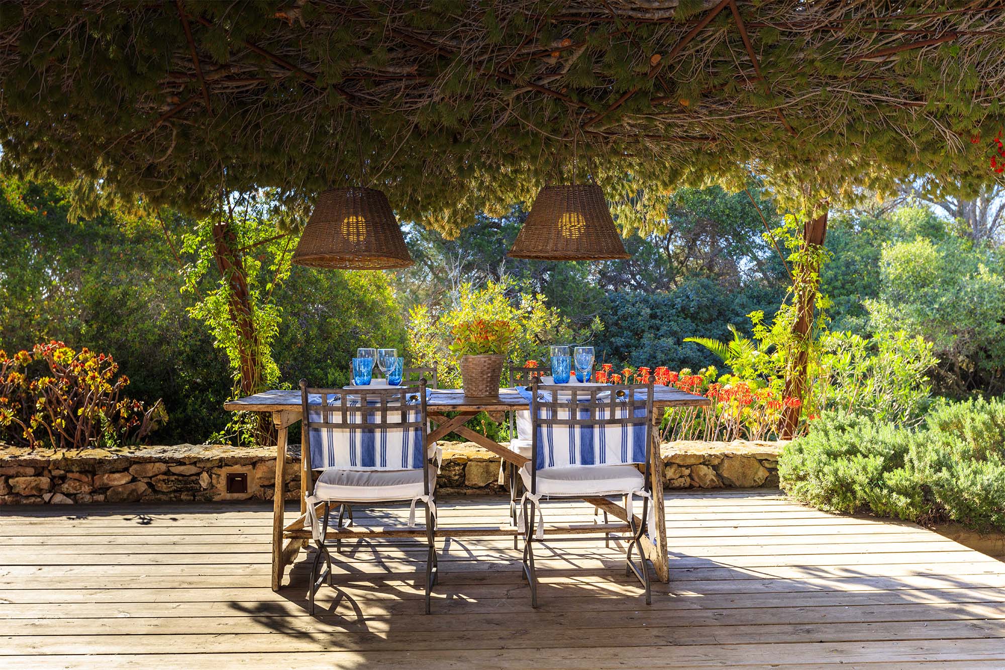 Terrace of the Punta Formentor Villa