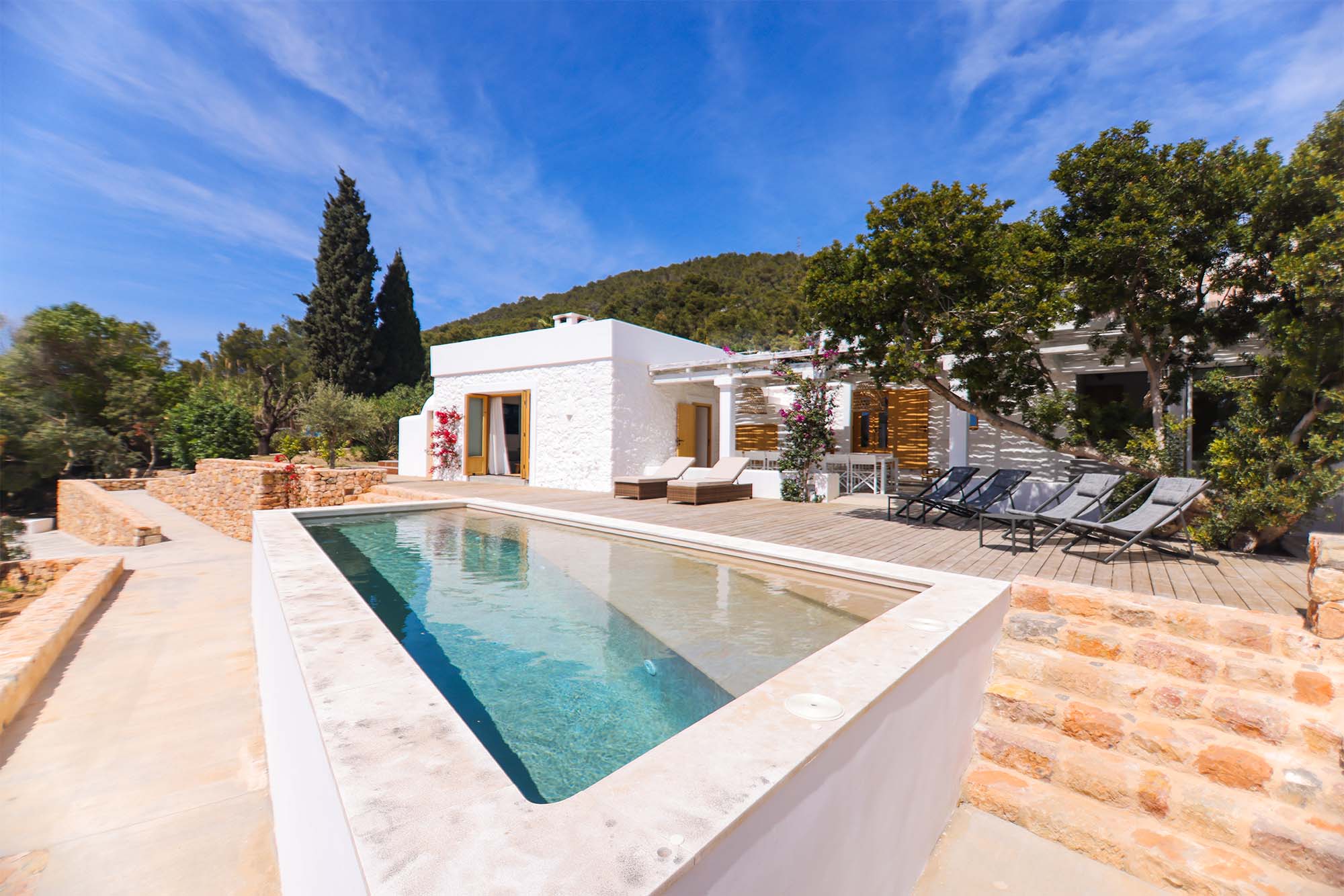 Swimming pool of the Qu Haus Villa