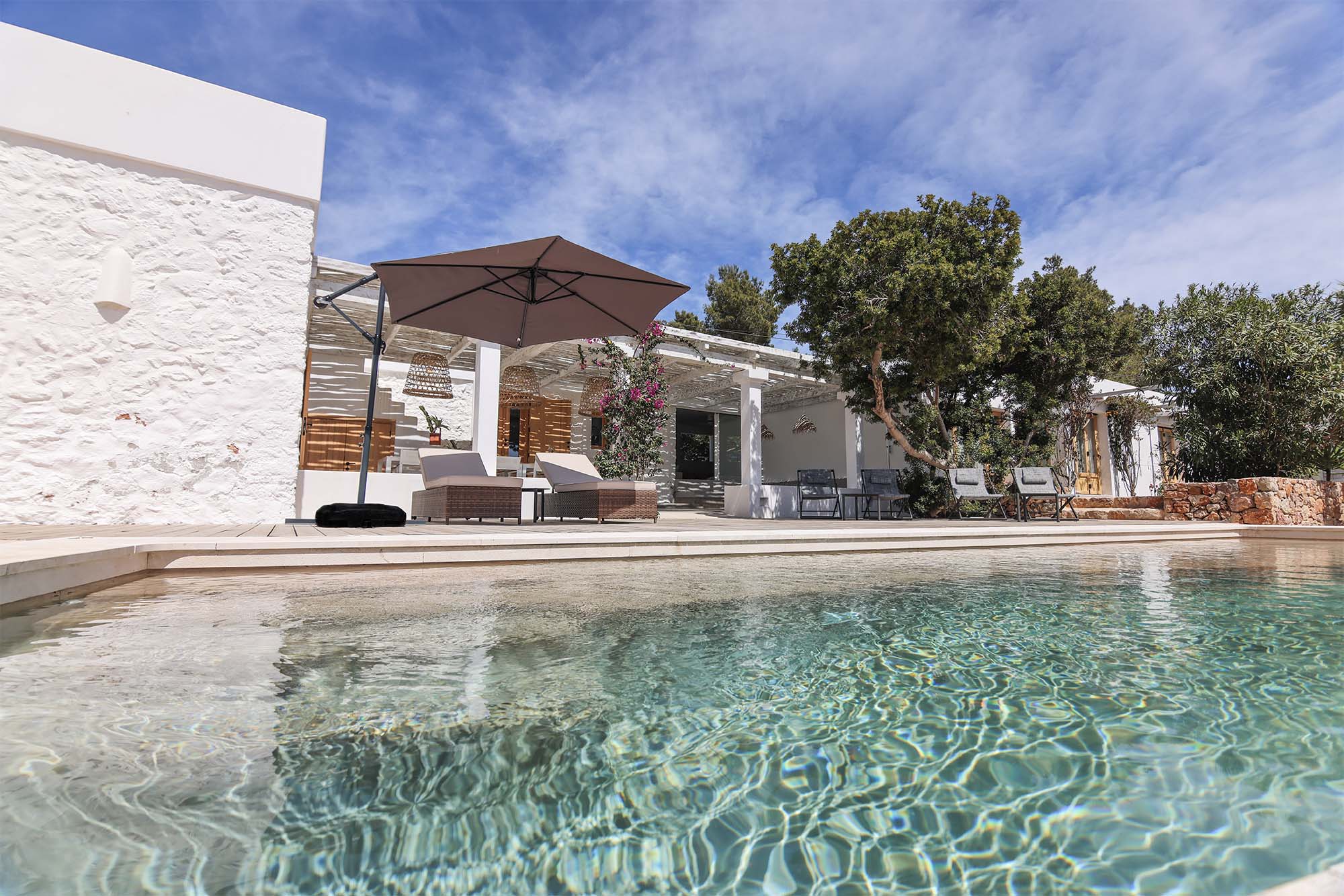 Swimming pool of the Qu Haus Villa