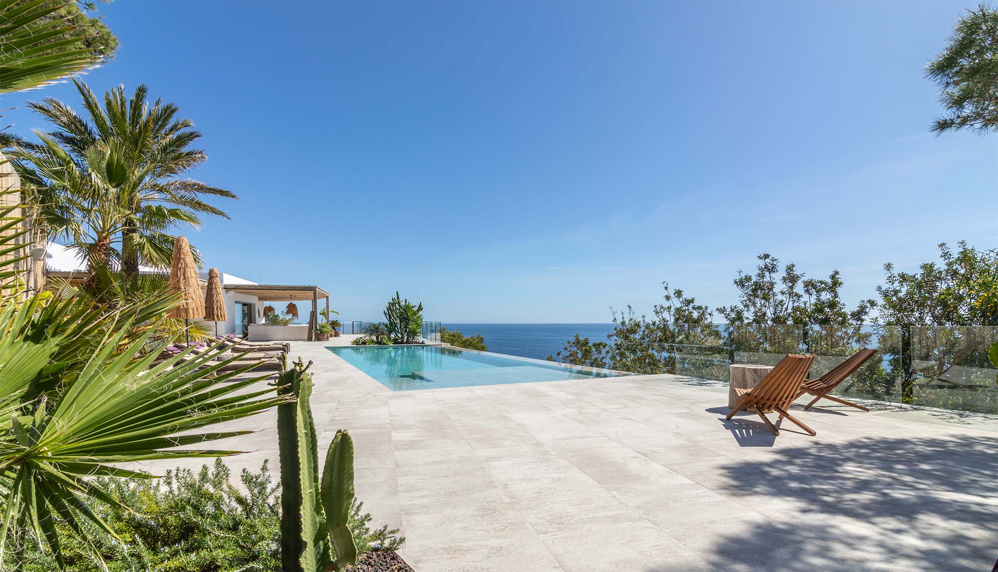 Swimming pool of the Roca Llisa Villa