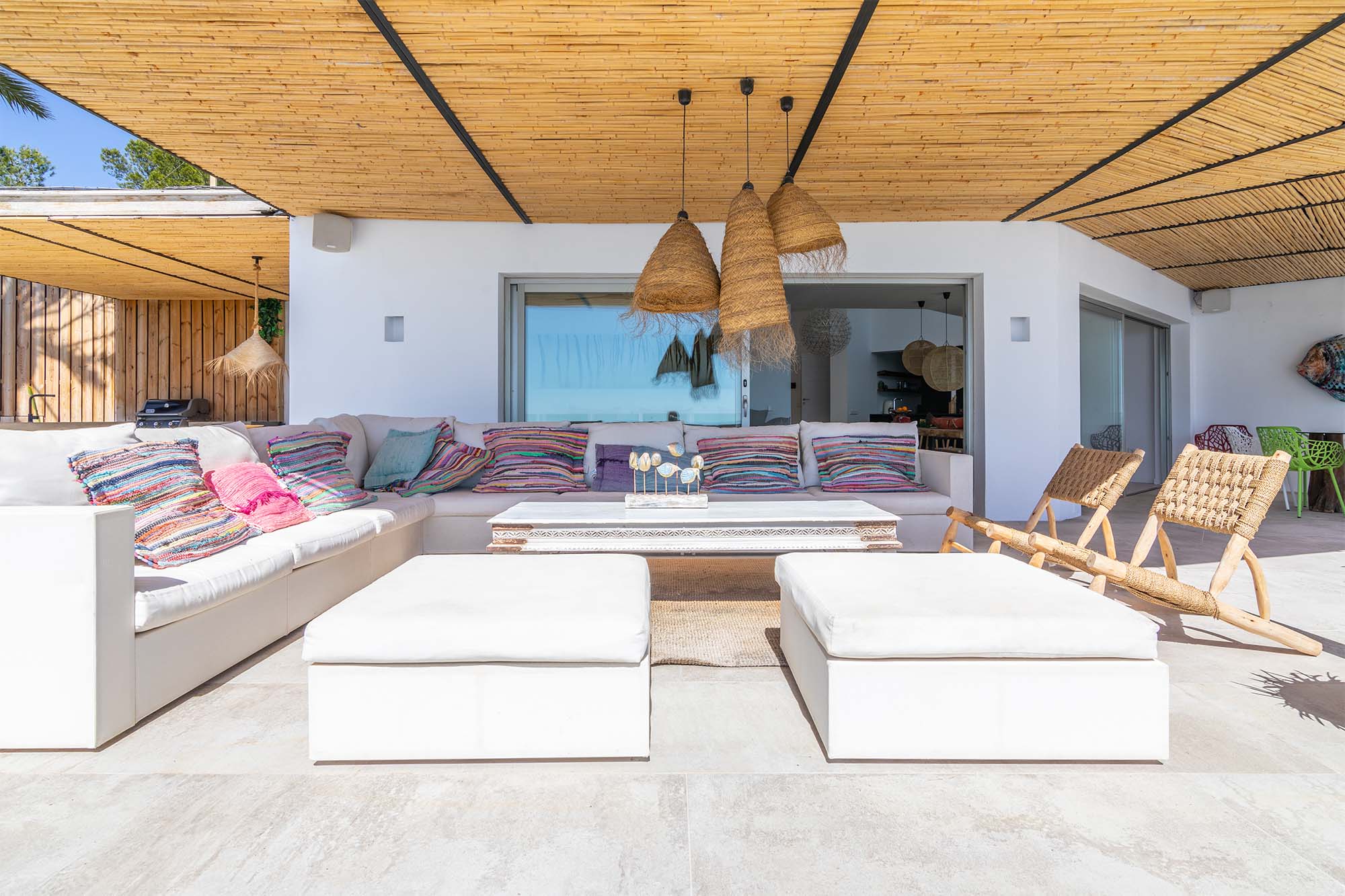 Terrace of the Roca Llisa Villa